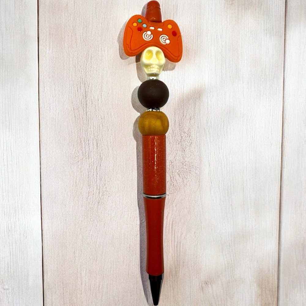 Colorful Gaming Controller  Beaded Pens for Kids• 2 Extra Ink Refills Included - Picture 3 of 4